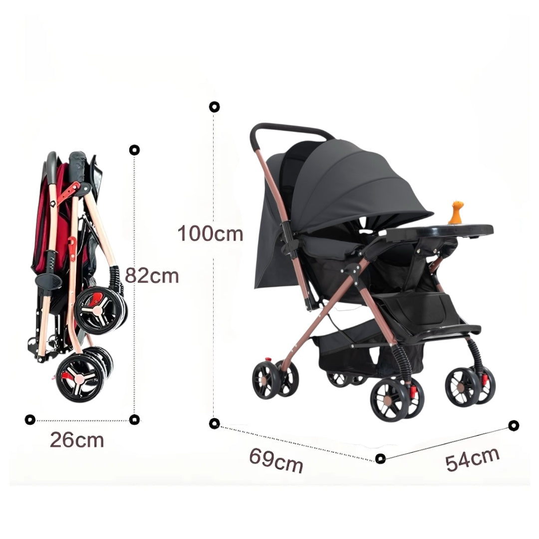 COCHE REVERSIBLE PARA BEBES MULTIFUNCION