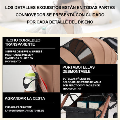 COCHE REVERSIBLE PARA BEBES MULTIFUNCION