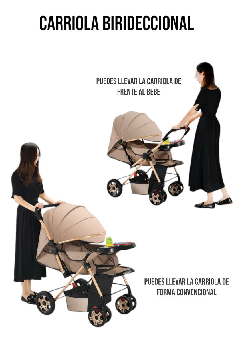 COCHE REVERSIBLE PARA BEBES MULTIFUNCION
